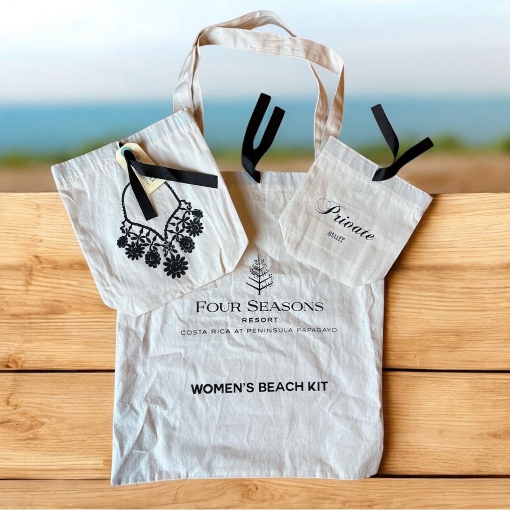 Four Seasons Cotton Bag Set - Picture 3 of 10